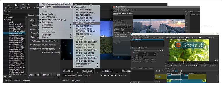 shotcut video editer for mac